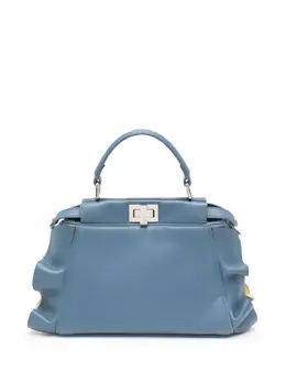 Fendi Pre-Owned: Голубая сумка 