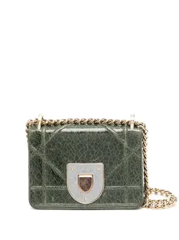 Christian Dior Pre-Owned: Зелёная сумка 