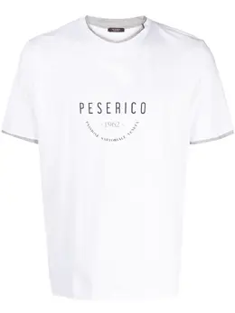 Peserico: Футболка с принтом 