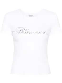 Blumarine: Хлопковая футболка 
