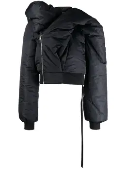 Rick Owens DRKSHDW: Чёрная куртка 