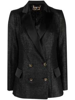 Elisabetta Franchi: Двубортный жакет 