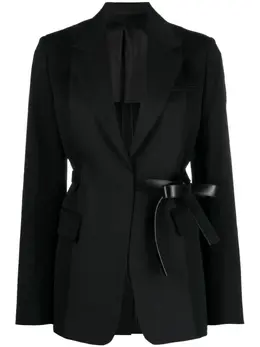 Lanvin: Чёрный жакет 