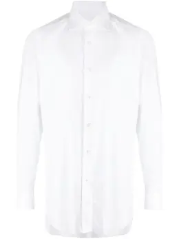 Brioni: Рубашка с длинным рукавом 