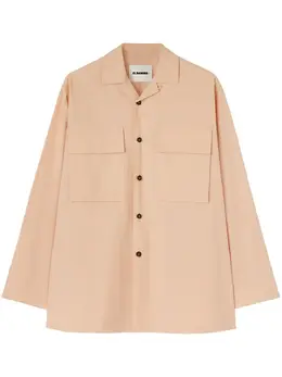 Jil Sander: Хлопковая рубашка 