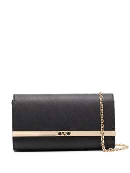 Michael Michael Kors: Чёрная сумка через плечо 