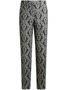ETRO: Брюки с растительным принтом 