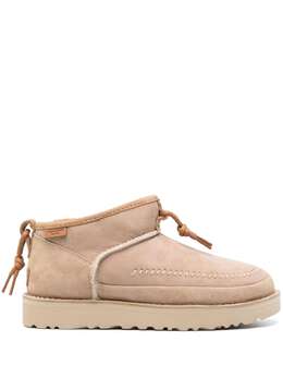 UGG: Бежевые ботинки  Ultra Mini