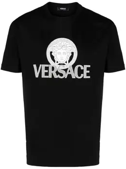 Versace: Футболка  Medusa с принтом
