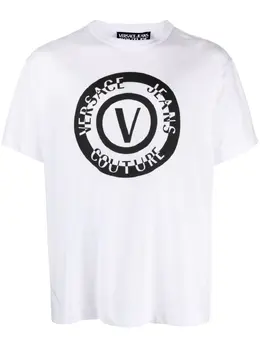 Versace Jeans Couture: Футболка с принтом 