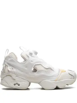 Reebok: Белые кроссовки  InstaPump Fury