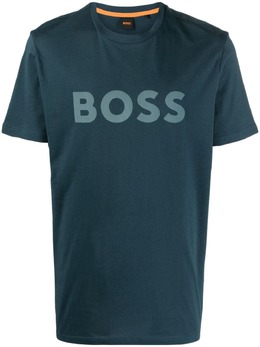 BOSS: Футболка с принтом 