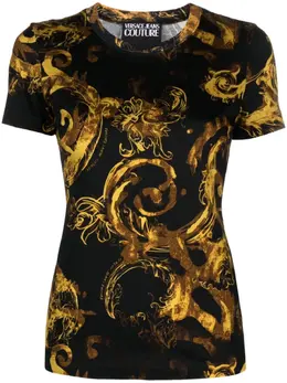 Versace Jeans Couture: Хлопковая футболка 