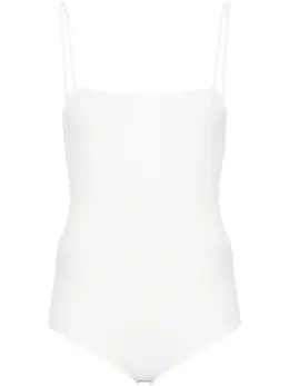 Jil Sander: Белый боди 