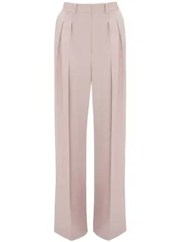 Victoria Beckham: Розовые брюки 