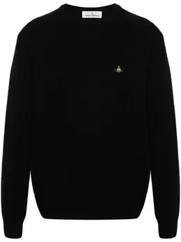 Vivienne Westwood: Свитер  Orb с вышивкой
