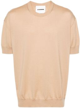 Jil Sander: Свитер с коротким рукавом 