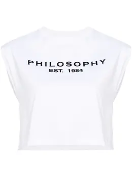 Philosophy Di Lorenzo Serafini: Футболка с принтом 
