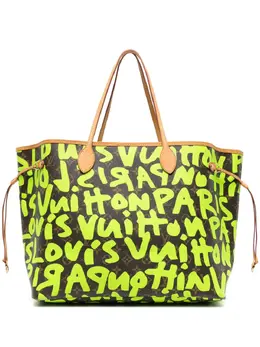 Louis Vuitton Pre-Owned: Сумка-шоппер с принтом 