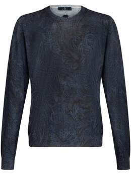 ETRO: Жаккардовый свитер 
