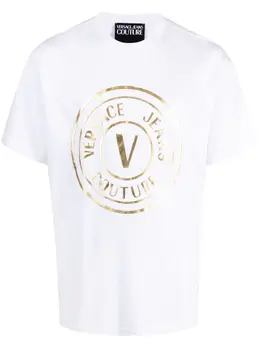 Versace Jeans Couture: Футболка с принтом 