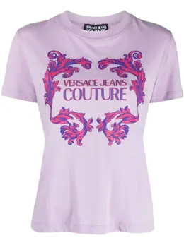 Versace Jeans Couture: Футболка с принтом 
