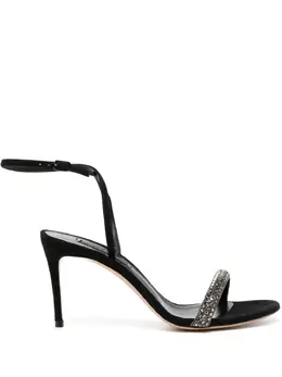 Casadei: Чёрные сандалии  Blade