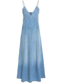 Chloé: Джинсовое платье 