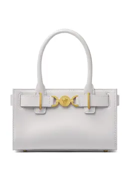 Versace: Светлая сумка-шоппер  Medusa