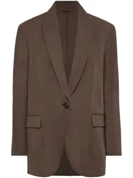 Brunello Cucinelli: Однобортный жакет 