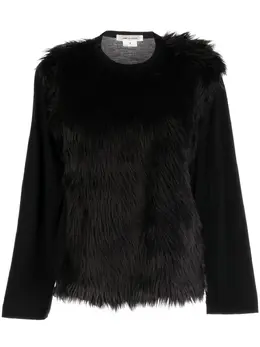 Comme Des Garçons: Футболка на меху 