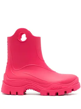 Moncler: Розовые ботинки 