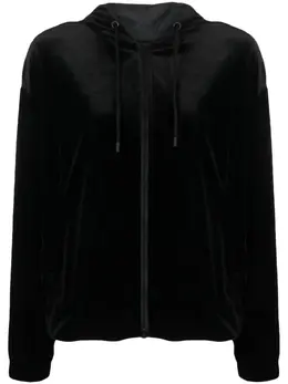 Emporio Armani: Чёрная толстовка 