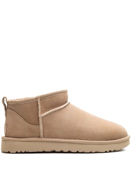 UGG: Бежевые ботинки  Ultra Mini