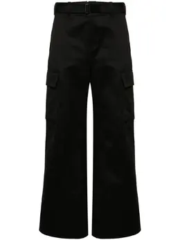 sacai: Чёрные брюки 