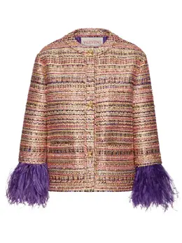Valentino Garavani: Твидовая куртка 