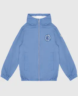 Moncler ENFANT: Синяя куртка 