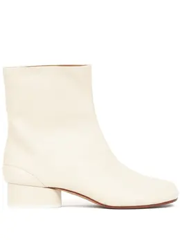 Maison Margiela: Белые ботинки  Tabi