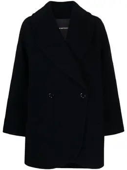 Emporio Armani: Двубортное пальто 