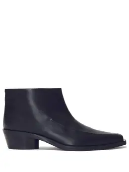 Proenza Schouler: Чёрные ботинки 