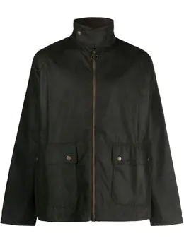 Barbour: Зелёная куртка  Bedale