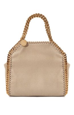 Stella McCartney: Бежевая сумка  Falabella