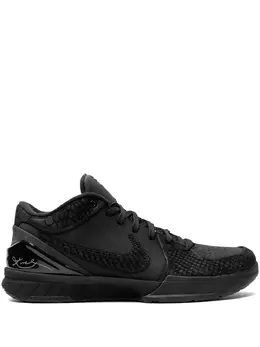 Nike: Чёрные кроссовки  Kobe 4 Protro