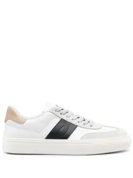 Tod's: Белые кроссовки 