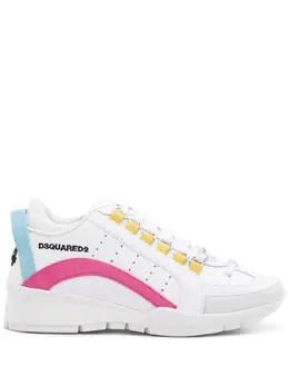 Dsquared2: Белые кроссовки 