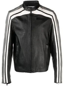 Moschino: Кожаная куртка  Biker Jacket