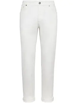 Brunello Cucinelli: Прямые джинсы 
