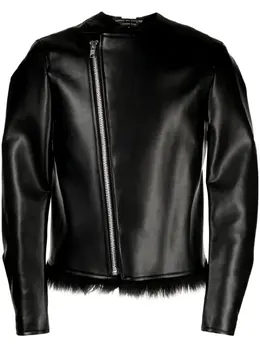 Comme des Garçons Homme Plus: Куртка из искусственного меха 