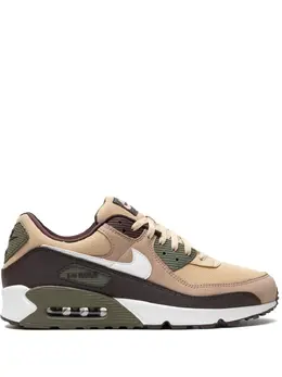 Nike: Бежевые кроссовки  Air Max 90
