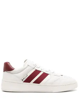 Bally: Белые кроссовки 